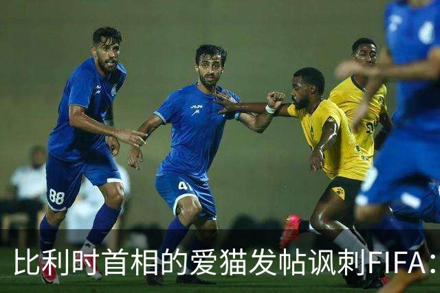 比利时首相的爱猫发帖讽刺FIFA：“红牌？”我照样继续踢！