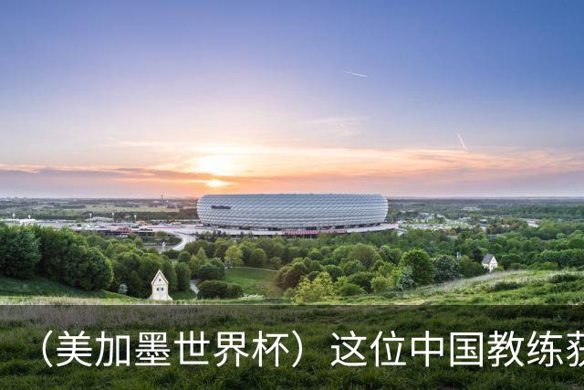 （美加墨世界杯）这位中国教练获得的勋章，与世界杯揭幕战球场同名